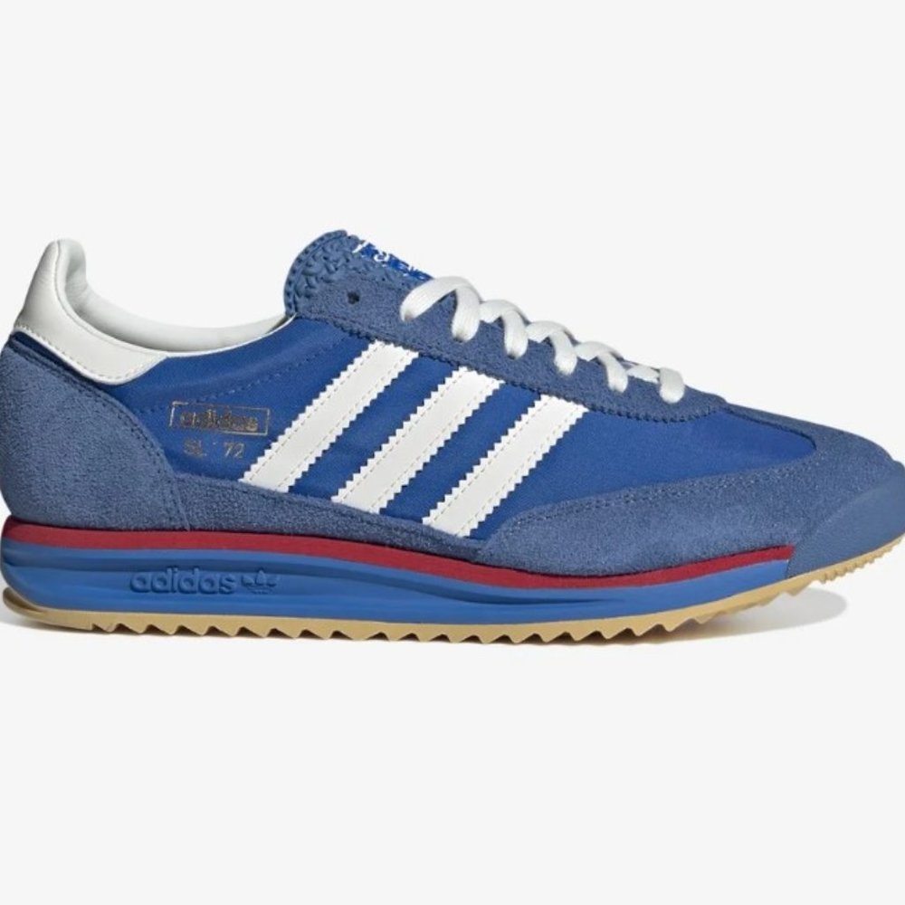BNIB adidas Originals SL 72 sneakers / trainers - blue UK 6.5, US women's 8
